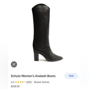 Schrutz Black Boots 7B
